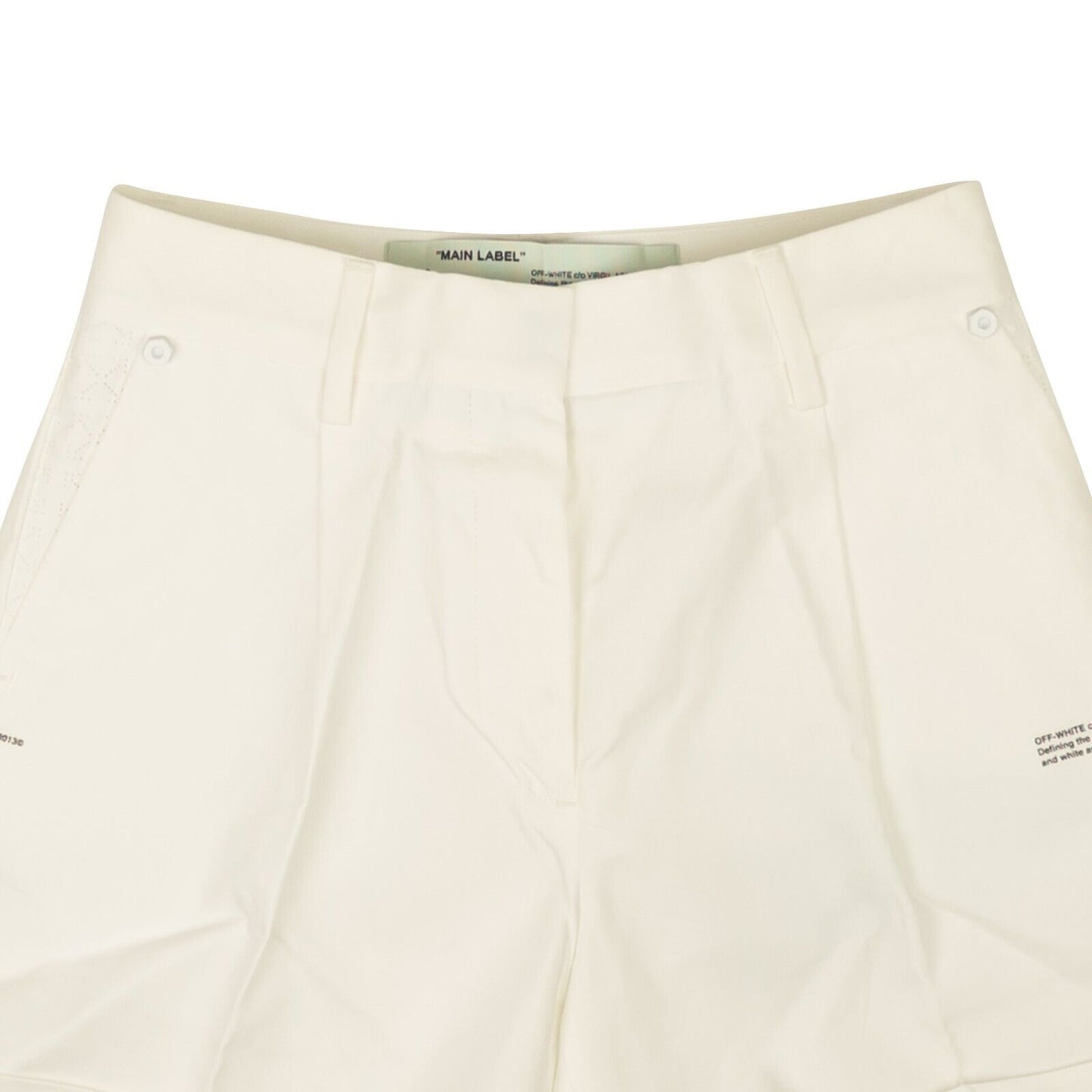 Off-White C/O Virgil Abloh Formal Shorts - White