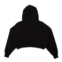 Black Shark Cropped Hoodie
