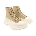 Alexander Mcqueen Tread Slick Hi Top Boot - Beige