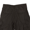 Black OW Logo Utility Shorts
