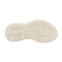 White And Multi Tread Slick Low Top Boots