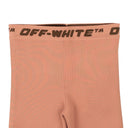 Off-White C/O Virgil Abloh Logo Band Shorts - Blush Pink