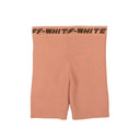 Off-White C/O Virgil Abloh Logo Band Shorts - Blush Pink