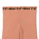 Off-White C/O Virgil Abloh Logo Band Shorts - Blush Pink