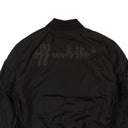 Off-White C/O Virgil Abloh Nylon Cropped Bomber Jacket - Black