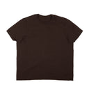 Oxblood Brown Level Cotton Short Sleeve T-Shirt