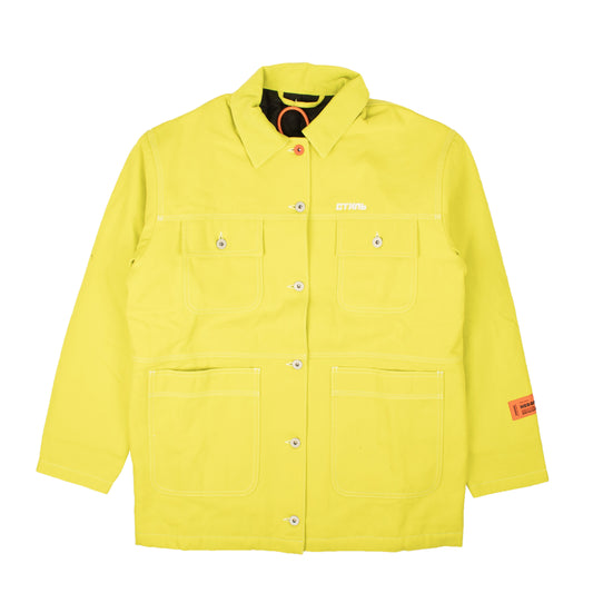 Heron Preston Canvas Worker Jacket - Yellow
