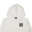 Boy's White MA Logo Pullover Hoodie