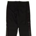 Black Tuxedo Zipped Clean Pants