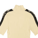 Off-White C/O Virgil Abloh Logo Strip S/S Turtleneck - Beige/Gray