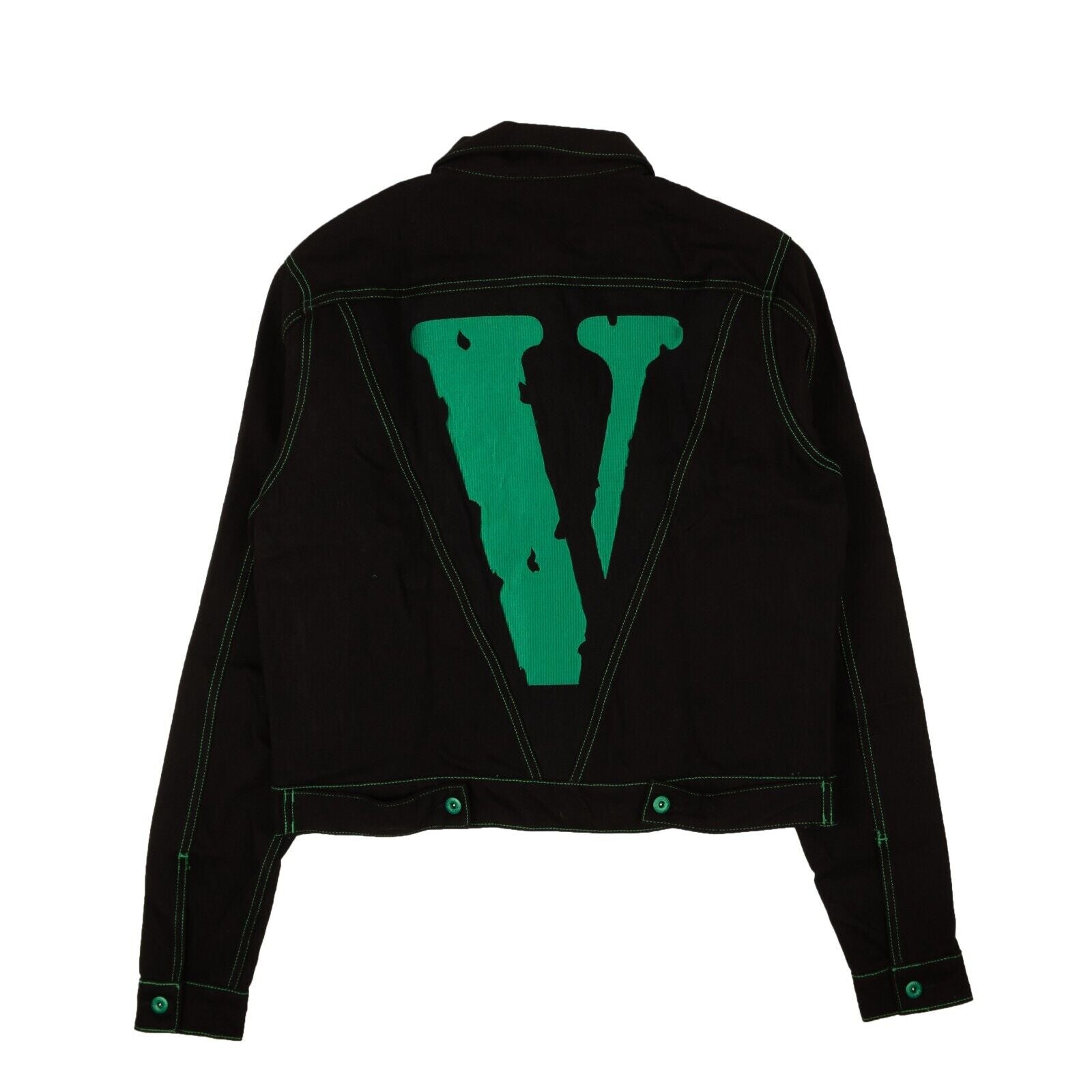 Vlone Friends Denim Jacket - Black/Green – 1nventory