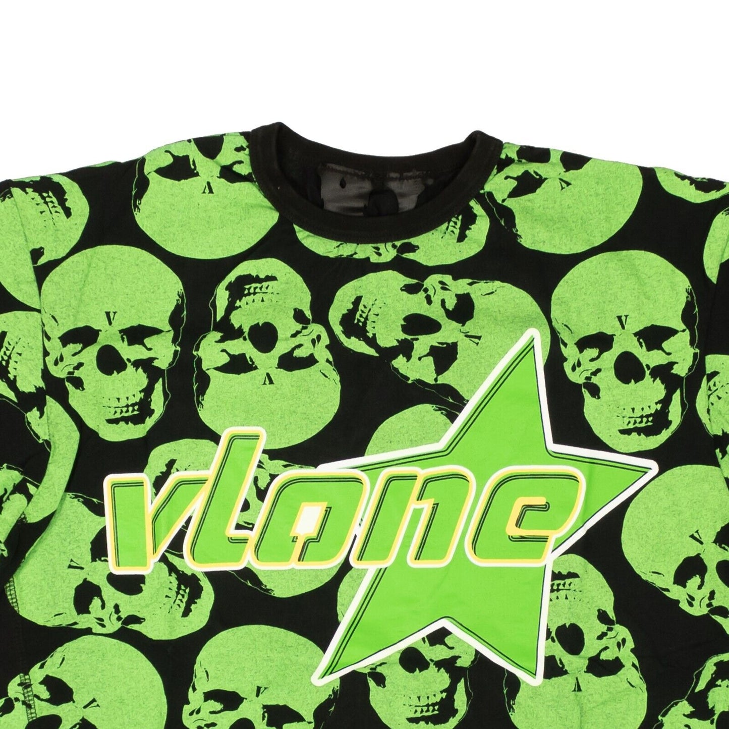 Vlone Crypt Skull T-Shirt - Green/Black