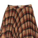 Dries Van Noten Sax Plaid Pleated Skirt - Multi