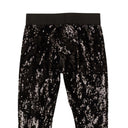 JUNYA WATANABE Sequin Embellished Leggings - Black