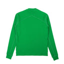 Grass Green Waffle Knit Long Sleeve T-Shirt