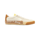 White And Beige New Vulcanized Sneakers