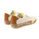 White And Beige New Vulcanized Sneakers