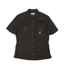 Black Italic "MENS" Utility Shirt