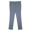 BOTTEGA VENETA BABY BLUE BELTED STRAIGHT LEG PANTS
