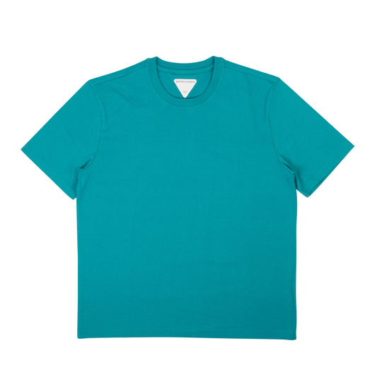 NWT BOTTEGA VENETA Blue Sunrise Cotton Short Sleeve T-Shirt
