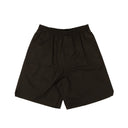 Fondant Brown Cotton Poplin Bermuda Shorts