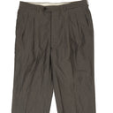 Charcoal Gray Wool Blend Dress Pants