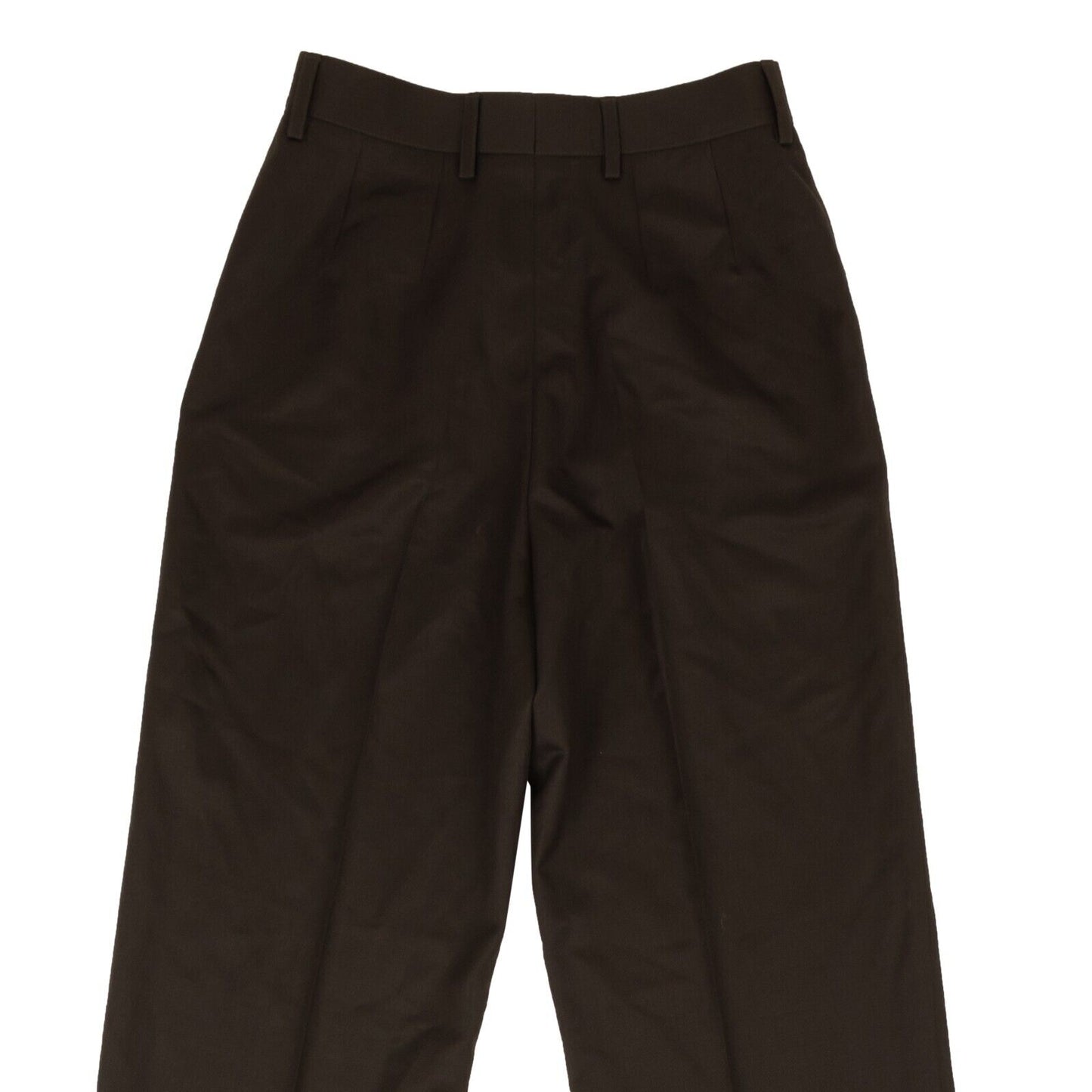 Davide Cenci Wool Dress Pants - Brown