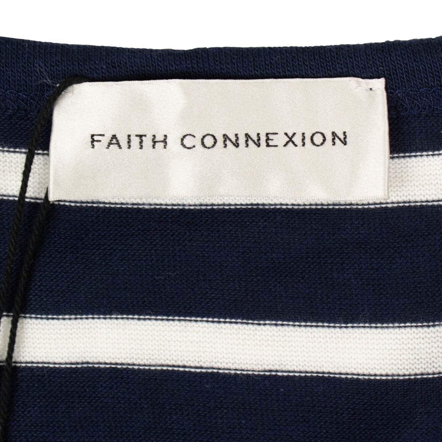Faith Connexion Stripe Sailor T-Shirt - Blue/White