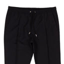 Navy Blue Wool Twill Pants