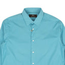 Brioni Slim Fit Casual Shirt - Teal