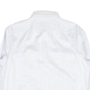 Light Blue Striped Chevron Dress Shirt