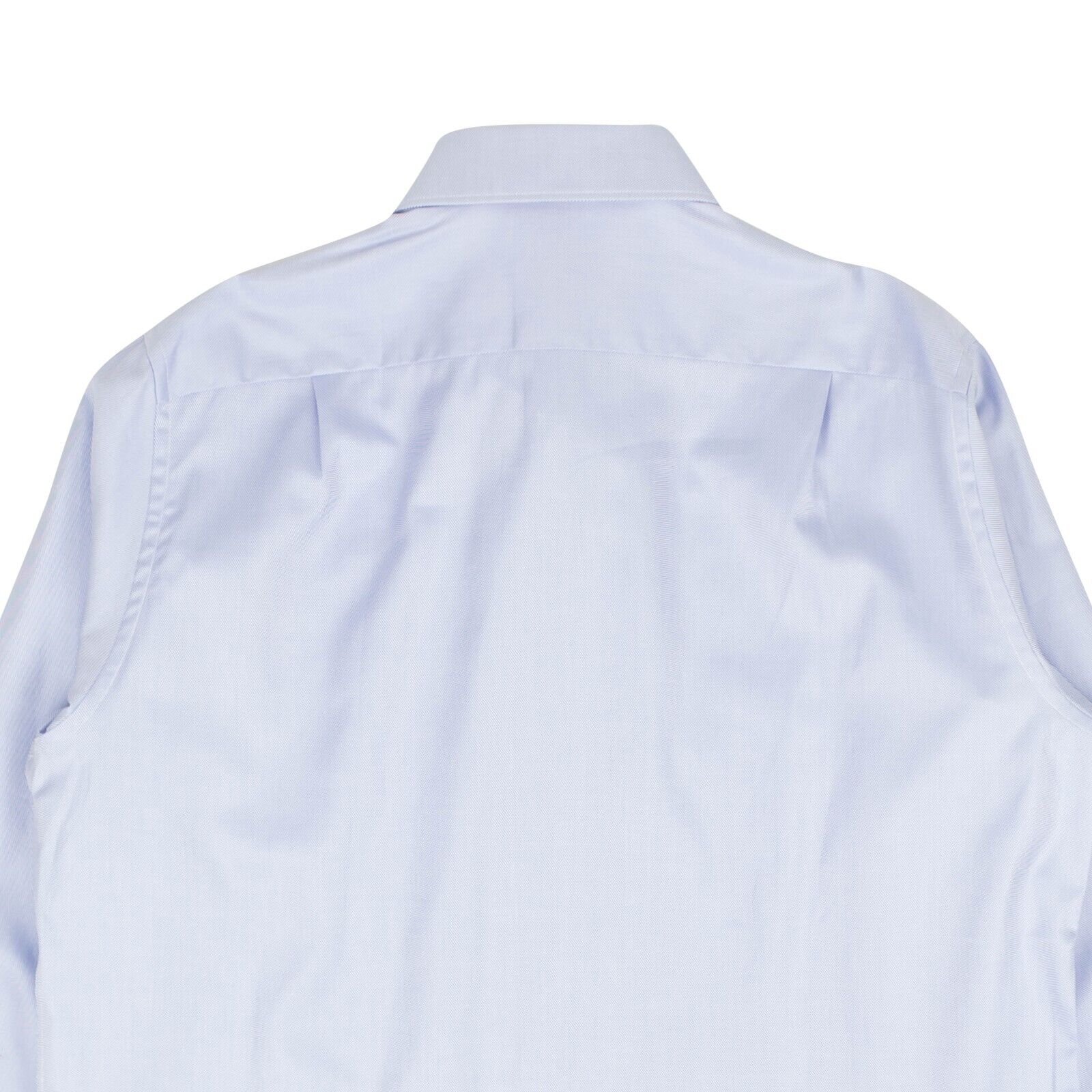 Ermenegildo Zegna Woven Stripe Dress Shirt - Light Blue