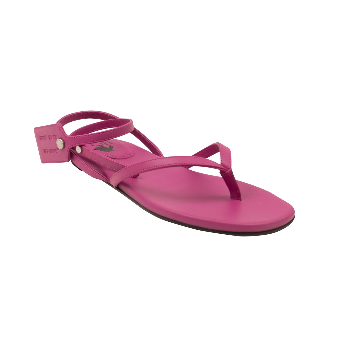 Off-White C/O Virgil Abloh Ziptie Flat Sandal - Pink