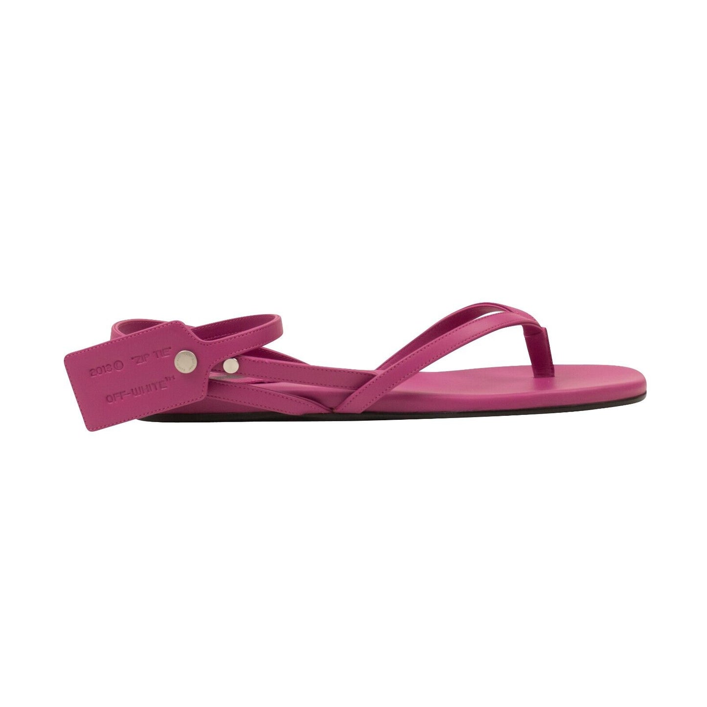 Off-White C/O Virgil Abloh Ziptie Flat Sandal - Pink