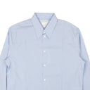 Light Blue Cotton Button Down Blouse