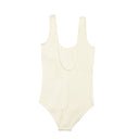 Bottega Veneta Crinkle Swimsuit - Chalk