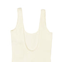 Bottega Veneta Crinkle Swimsuit - Chalk