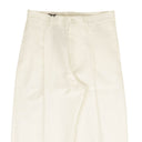 White Cotton Dress Pants