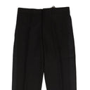 Black Cotton Dress Pants