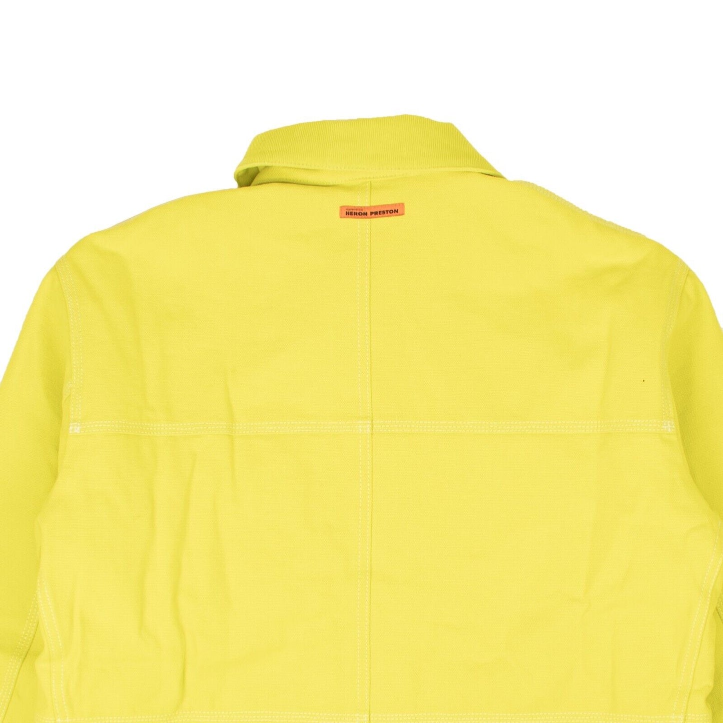 Heron Preston Canvas Worker Jacket - Yellow