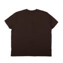 Oxblood Brown Level Cotton Short Sleeve T-Shirt