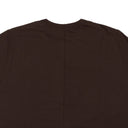 Oxblood Brown Level Cotton Short Sleeve T-Shirt