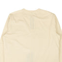 Natural White Cotton Level Long Sleeve T-Shirt