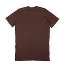 Blood Brown Cotton Short Sleeve Level T-Shirt