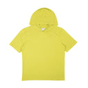 BOTTEGA VENETA YELLOW LEMON HOODED SHORT SLEEVE T-SHIRT