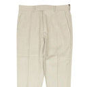 Beige Stripe Detail Dress Pants