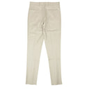 Beige Stripe Detail Dress Pants