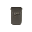 Black Smooth Calfskin Vertical Pouch