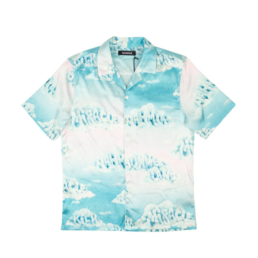 Nahmias Cloud Silk Shirt - Light Blue