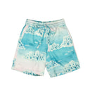 Nahmias Silk Cloud Design Shorts - Blue